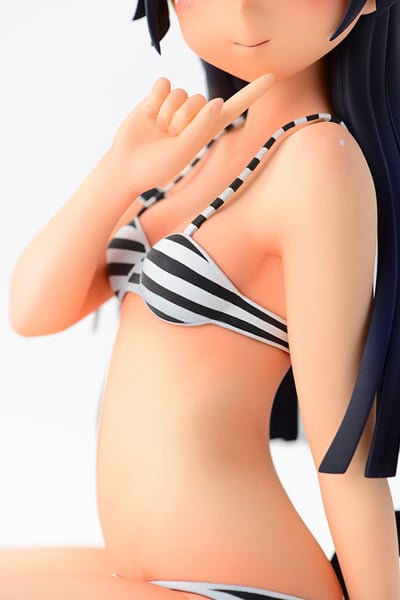 Kuroneko - 1/4 - Striped Swimsuit Nekomimi - 16
