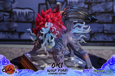 Oki - Wolf Form - Okami Statue - First 4 Figures (17)