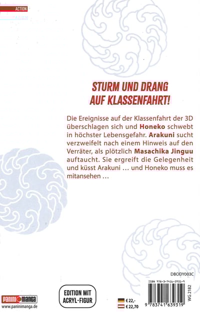 Akabane Honeko no Bodyguard - Panini - Vol. 03 with limited edition acrylic figure included - 3