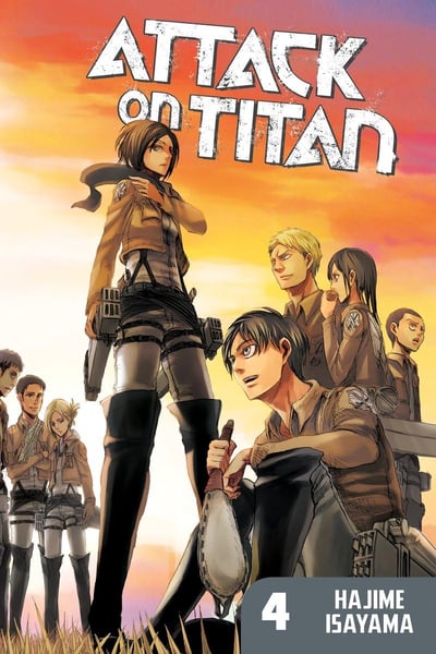 EN Attack on Titan - Carlsen - Vol. 4 - englische Ausgabe (1)