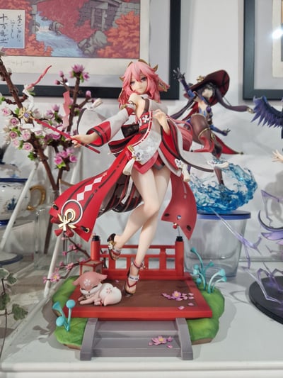 Yae Miko · Genshin Impact Statue 1/7 Yae Miko Astute Amusement Ver. – Apex