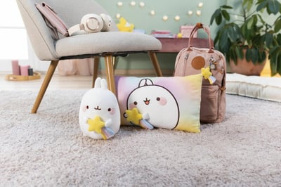 Molang - Kissen Rechteckig (43cm x 25cm) (1)