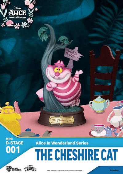 Cheshire Cat - Alice im Wunderland Mini D-Stage - Beast Kingdom Toys (1).jpg