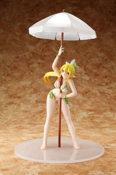 Leafa - Sexy Bikini mit Sonnenschirm - 5