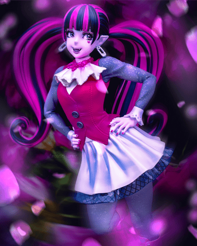 Draculaura's stealing my heart 💘 · Draculaura - Bishoujo - Kotobukiya