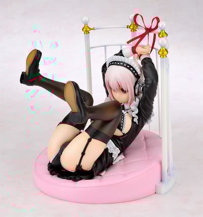 Super Sonico Gothic Maid mit Bett - 2