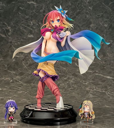 Stephanie Dola with Chibi Feel Nilvalen & Kurami Zell – No Game No Life – Phat! 1/7 Scale Figure - 1
