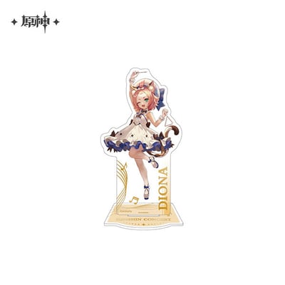 Diona - Genshin Impact - Chen Shi Hua Zhang Serie Chara Acrylic Stand / Acrylaufsteller - miHoYo (1)