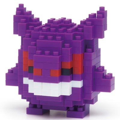 Gengar Ectoplasma - Pokemon // Mini series NANOBLOCK - NBPM-007 - 1