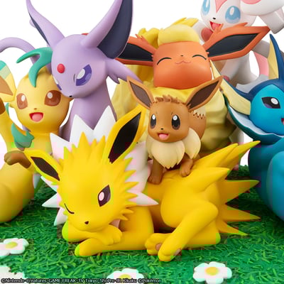 Evoli and Eeveelutions - Megahouse G.E.M. EX - 6
