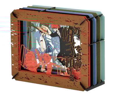 Shanks übergibt Ruffy seinen Strohhut / Eine neue Ära beginnt - One Piece - Papiertheater (PT-033X) - Ensky (1)