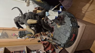 Berserk liebe · Berserk HQS+ Guts and Griffith vs. Zodd Statue by Tsume – Limited Edition
