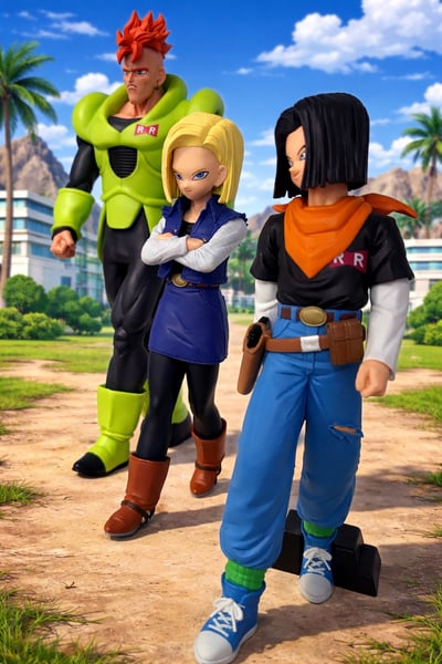 C-16 / Android 16 - Dragon Ball Z - Solid Edge Works - Banpresto