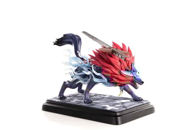 Oki - Wolf Form - Okami Statue - First 4 Figures (1)