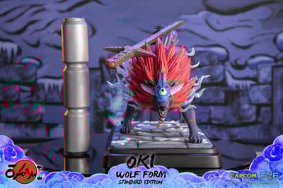 Oki - Wolf Form - Okami Statue - First 4 Figures (10)