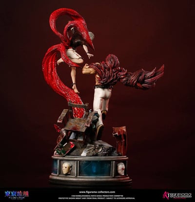 Ken Kaneki vs. Jason / Yakumo Oomori – Elite Fandom Statue (Figurama Collectors, Tokyo Ghoul, limitiert, LED, 1/6) - 4