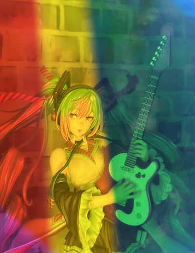🌈Spotlight on🌈 · Hatsune Miku - Bishoujo ReMIX - Kotobukiya - Réédition