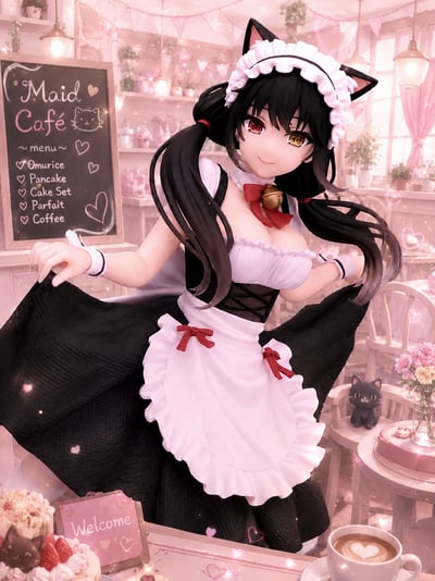 Kurumi Tokisaki  · Kurumi Tokisaki - Cat Ear Maid - Coreful - Taito