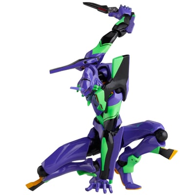 EVA-01 Test Type und Sachiel - Evangelion Evolution (EV-001) - Revoltech Vol. 100 - 4