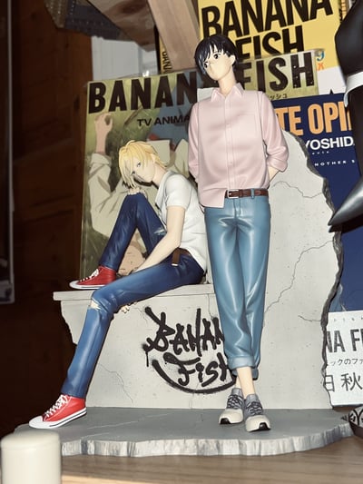 Ash & Eiji ⋆˚࿔ · Ash Lynx & Eiji Okumura - ARTFX J (Kotobukiya Re-Release) Figure