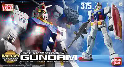 RX-78-2 Gundam - Mega Size Model 1/48 - Modelkit - Bandai Spirits (1)