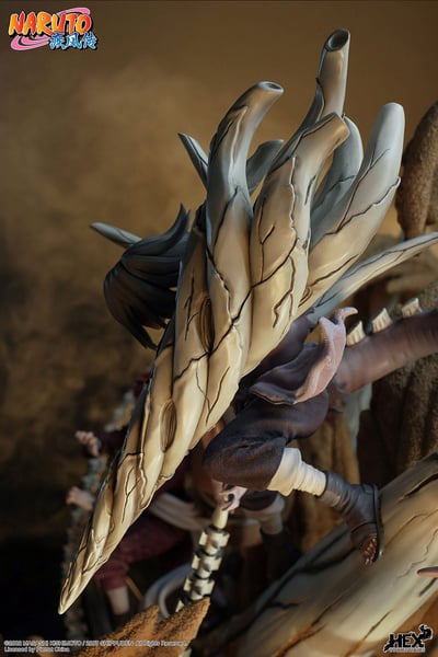 Gaara vs Kimimaro - Elite Dynamic Statue - Hex Collectibles (11)