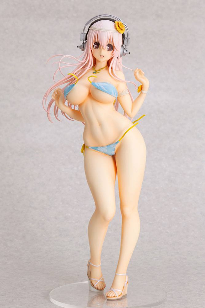 Super Sonico - Summer Vacation - Orchid Seed - Re-Release PVC Figure (1/4.5 Scale) - 11