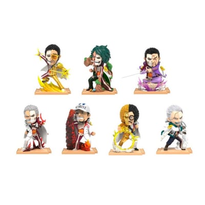 Zufällige Auswahl - One Piece - Freeny's Hidden Dissectibles Series 8 - Marine Edition - Mighty Jaxx (1)