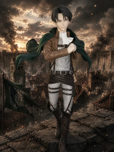 Levi · Levi Ackerman - Attack on Titan - Grandista 