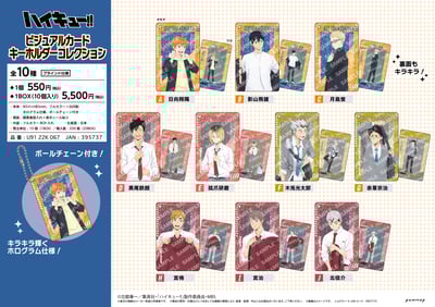 Zufällige Auswahl - Haikyu!! - Acrylanhänger (Visual Card Version) - Pommop (1)