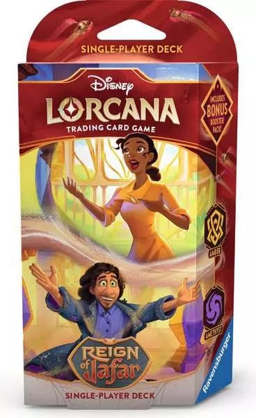 Lorcana - Disney Lorcana 8: Domäne von Dschafar - Bernstein und Amethyst - Starter Deck (Englisch) (2)