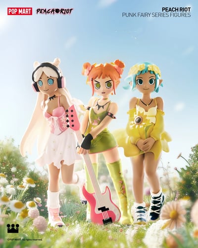 Zufällige Auswahl - Peach Riot (Punk Fairy Series) - Mini Figuren - Pop Mart (1)