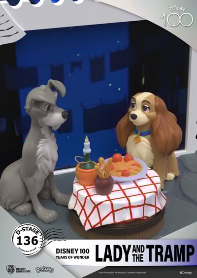 Susi und Strolch - Disney 100th Anniversary - D-Stage Diorama - Beast Kingdom Toys (9)