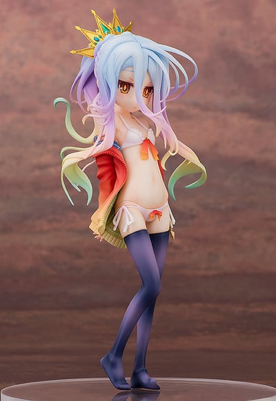 Shiro - Swimsuit Style - Aquamarine Figure | No Game No Life Collectible - 1
