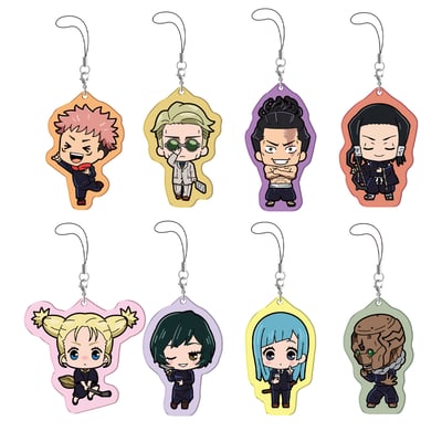 Zufällige Auswahl - Jujutsu Kaisen - Chokokawa Acrylic Strap Vol. 2 - Gummianhänger - Sega.jpeg