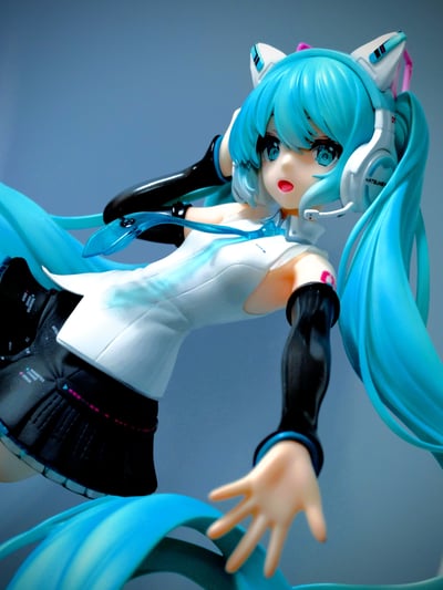 Let's show them what we've got 🎧 · Miku Hatsune - Casque Chat Édition | F:Nex - Furyu