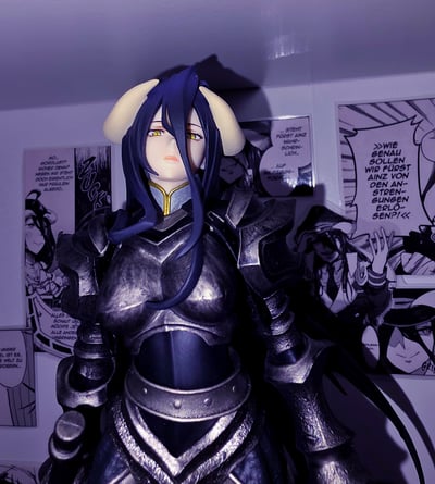 Queen of War  · Albedo – Armor Version (L Size) | Overlord Pop Up Parade PVC Statue – Good Smile Company