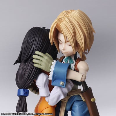 Zidane Tribal und Garnet Til Alexandros XVII - Final Fantasy IX Bring Arts Set - 11