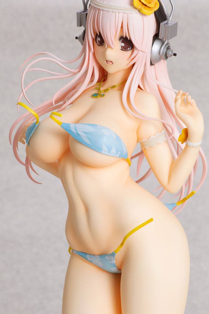 Super Sonico - Summer Vacation - Orchid Seed - Re-Release PVC Figure (1/4.5 Scale) - 13