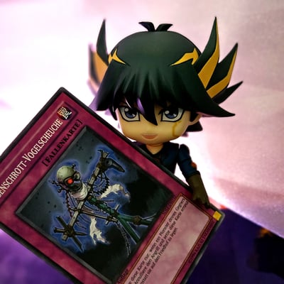 Ich nutze meine Fallenkarte · Nendoroid 2393 Yusei Fudo