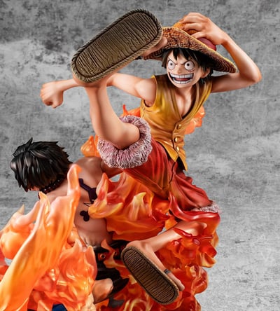 Monkey D. Ruffy & Puma D. Ace - Bond Between Brothers 20th Limited - POP - Portrait Of Pirates Maximum - Megahouse (6)