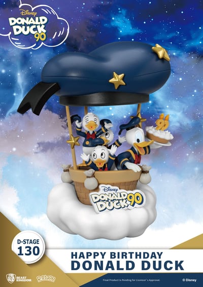 Donald Duck - 90th-Happy Birthday- Disney D-Stage - Beast Kingdom Toys (3)