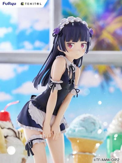 Kuroneko / Ruri Gokou - Swimsuit Maid - Tenitol Tall - Furyu - 7