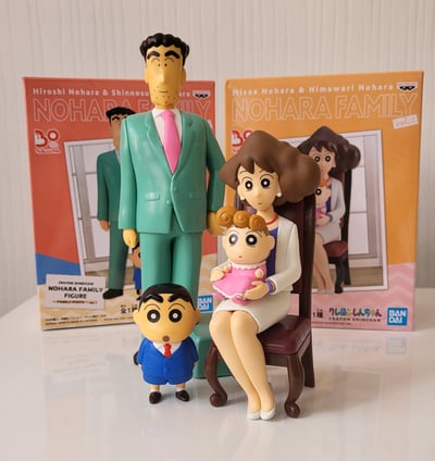 Misae Nohara &  Himawari Nohara (Nohara Family Photo Vol.1) - Crayon Shin-chan - Banpresto