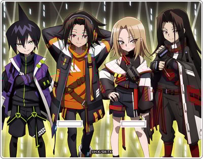 Shaman King - Acryl Gruppenaufsteller / Bild (Cyberpunk Versio) - Medicos Entertainment (1)