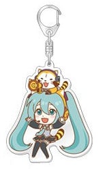 Hatsune Miku keychain C - Hatsune Miku x Rascal - 1