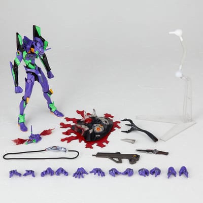 EVA-01 Test Type und Sachiel - Evangelion Evolution (EV-001) - Revoltech Vol. 100 - 8