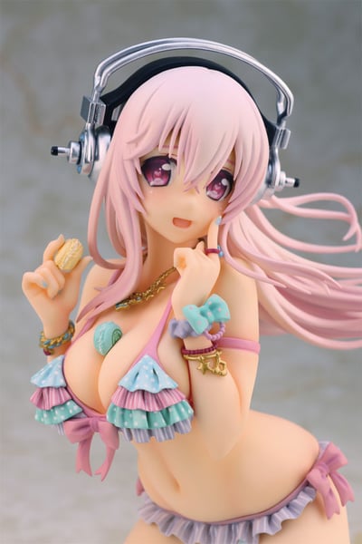 Super Sonico – Macaron Tower – Statue von Alphamax - 3