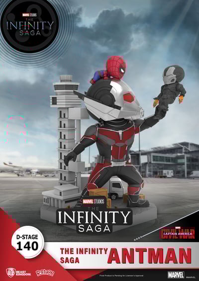 Antman - The Infinity Saga D-Stage Diorama - Beast Kingdom Toys (9)