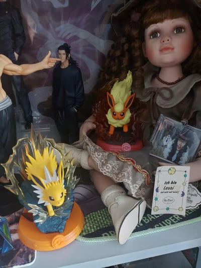Flamara letztens gezogen neben Blitza sieht mega aus. · Random Selection - Pokémon - Eeveelution Set - Adventure! Eevee - Funism
